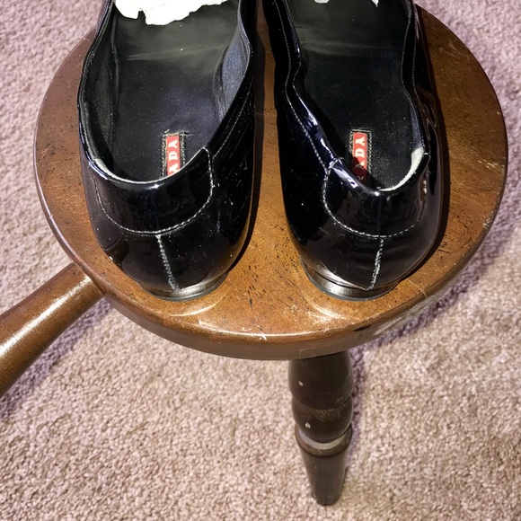 🔷💠PRADA🔷💠PATENT LEATHER LOAFERS 🔷💠 - Picture 6 of 8